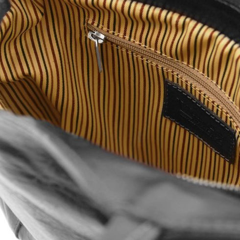 Patty - Leather convertible backpack shoulderbag